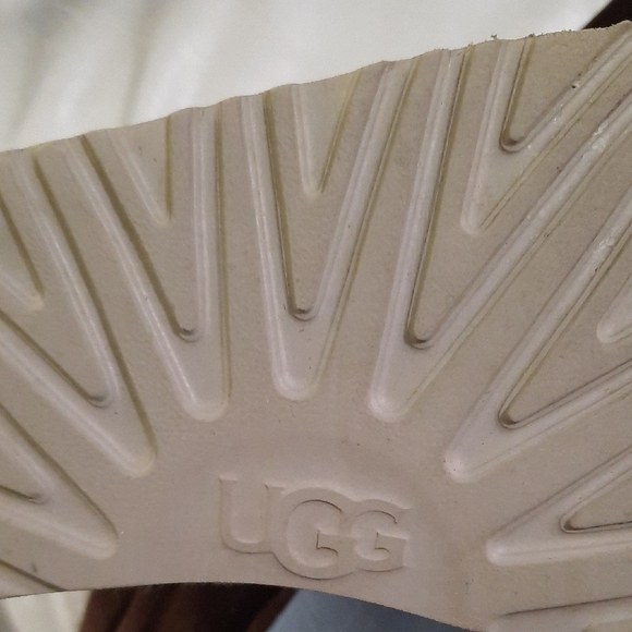 UGG Blue and Gray Sequin Star Boots - Picture 3 of 15